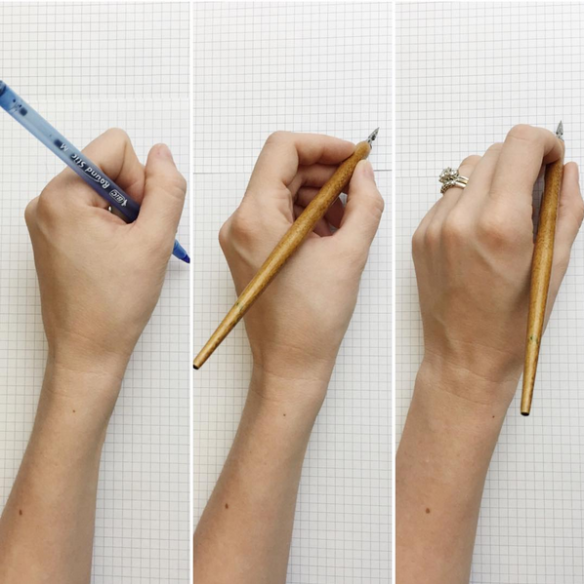 Tips for lefties: Advice from five left-handed calligraphers